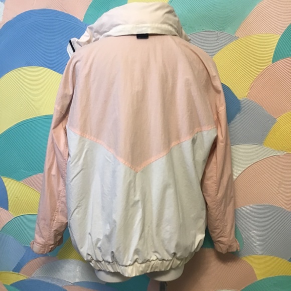 Abercrombie Warm Pink white Zip Up Jacket large - Picture 11 of 11